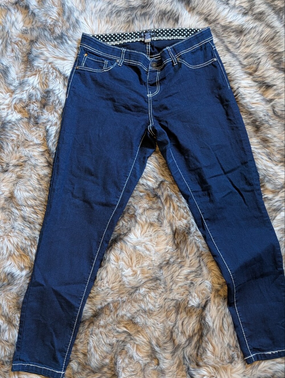 Ariya Jeans. Dark Blue Women’s Stretch - Classic Slim Fit Size 16